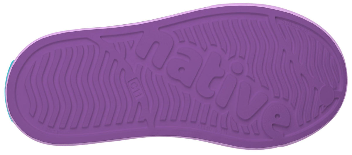 Native Shoes Unisex-Kids Jefferson Sneakers, Gossip Purple/Lavender Purple, 5 Big Kid
