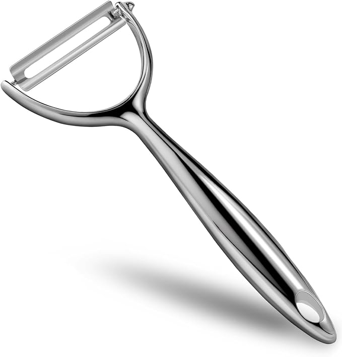 LIIGEMI Y Peeler, Sharp Blade for Potatoes & Cucumbers, Ergonomic Handle for Home Kitchen Use