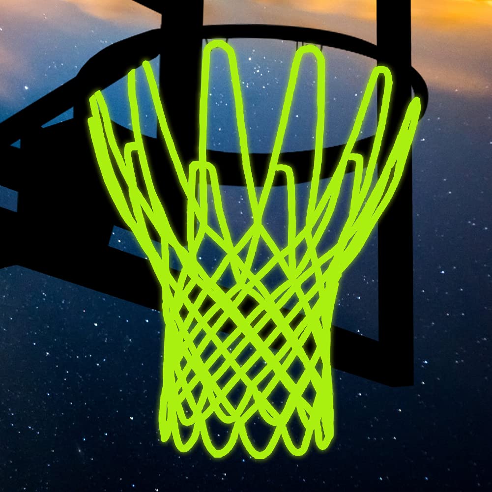 NEIJIANG Glow Basketball Net,Nightlight Luminous Outdoor
