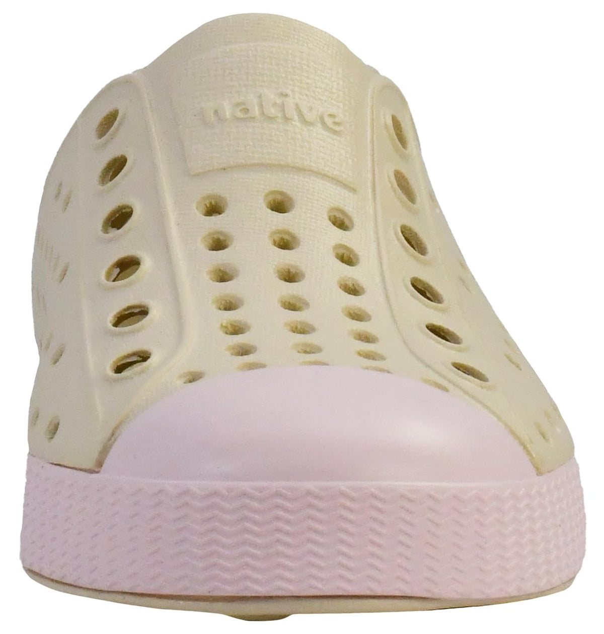 Native Shoes Unisex-Kids Jefferson Sneakers, Bone White/Milk Pink, 1 Little Kid
