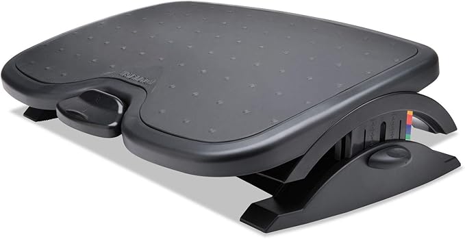 Kensington SoleMate Plus Adjustable Footrest with SmartFit System KMW52789 Each Black