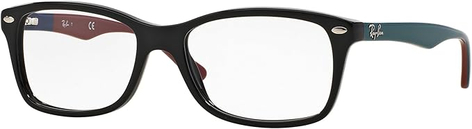 Ray-Ban unisex-adult Rx5228 Square Prescription Eyeglass Frames