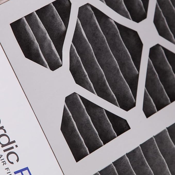 Nordic Pure 16x25x5 Honeywell Replacement Air Filters MERV 10 Plus Carbon 1 Pack