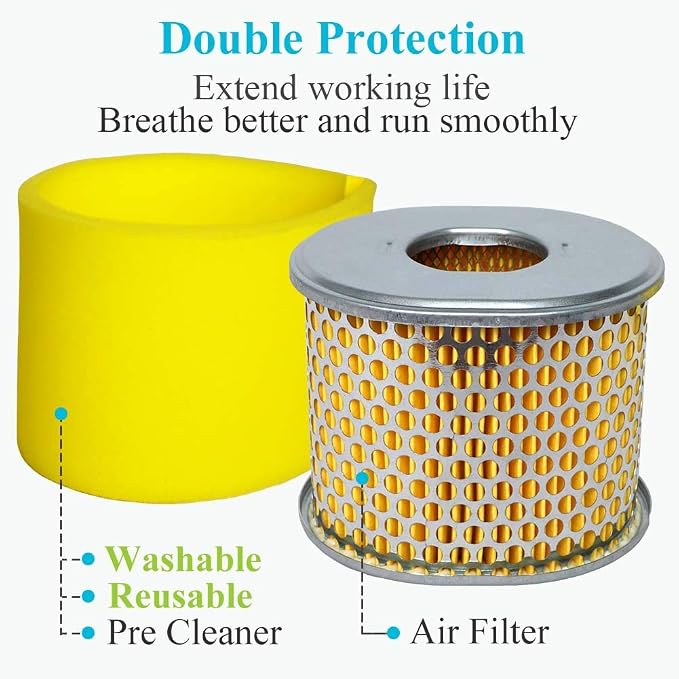 HOODELL 4 Pack GX270 Air Filter