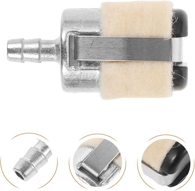 10Pcs Fuel Filter Replacement for 52/58 Chainsaw and Grass Trimmer, Gasoline