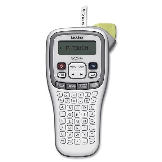 Brother P-Touch PT-H100 Handheld Label Maker - Thermal Transfer - Monochrome