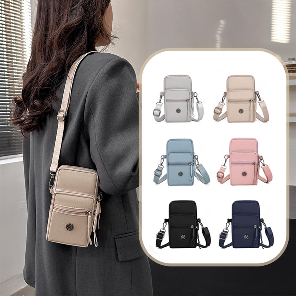 Small Crossbody Wallet Phone Bag Women Mini Crossbody Purse Cell Phone Shoulder Bag Mini Wallet with Shoulder Strap