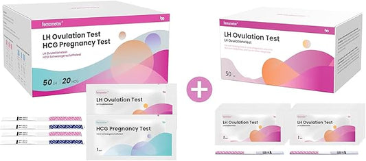 Femometer LH50HCG20+LH50 Ovulation Test Strip