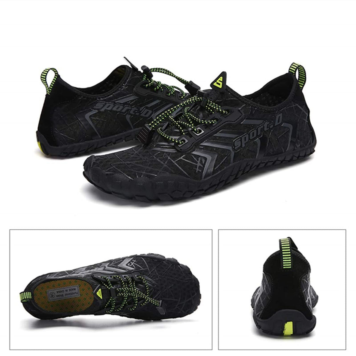 UBFEN Water Shoes for Men Women Quick Dry Swim Aqua Socks