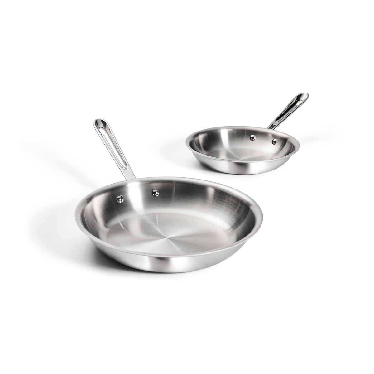 All-Clad D3 Stainless Steel 2-Piece Cooking Set, Made in the USA