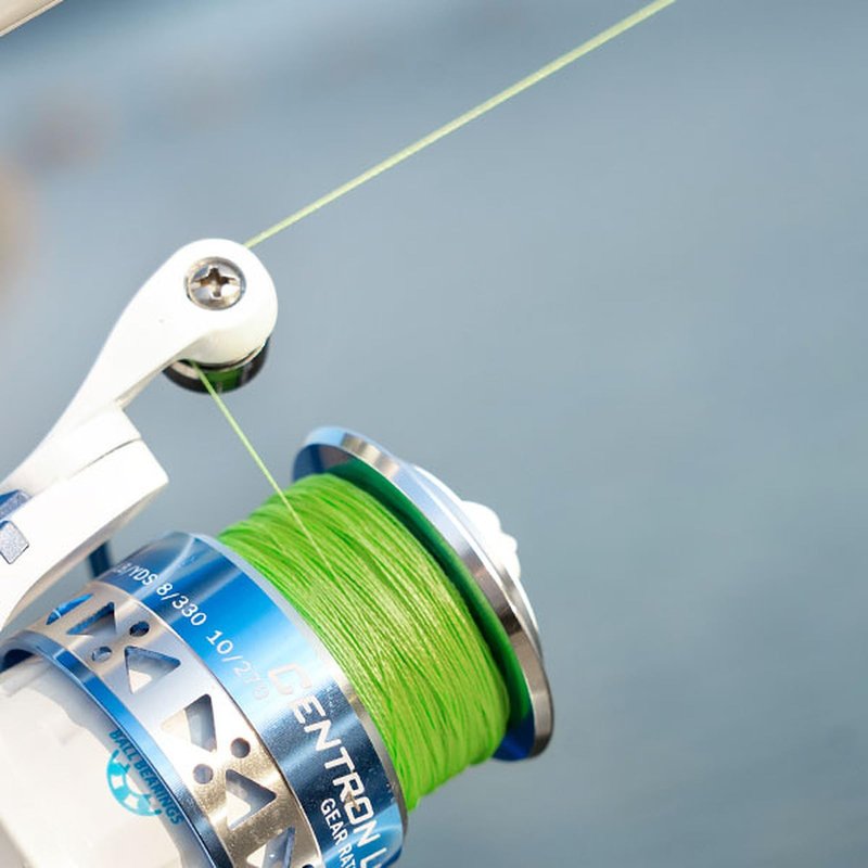 KastKing Superpower ColorShield Braided Fishing Line, Neon Green, 8LB, 150Yards, X4