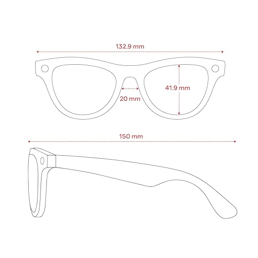 Ray-Ban Meta (Gen 2), Skyler, Shiny Black | Smart AI Glasses for Men, Women — 2x Battery Life — 3K Ultra HD Resolution — 12 MP Ultra-Wide Camera, Audio, Video — Polarized Gradient Graphite Lenses