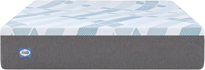 Sealy Dreamlife 12” Foam Mattress-in-a-Box, King, SealyComfort Gel Memory Foam, SealySupport Transition Foam, Surface-Guard Technology
