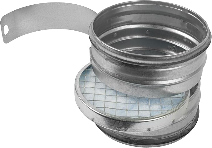 6" Inch Inline Round Duct Filter