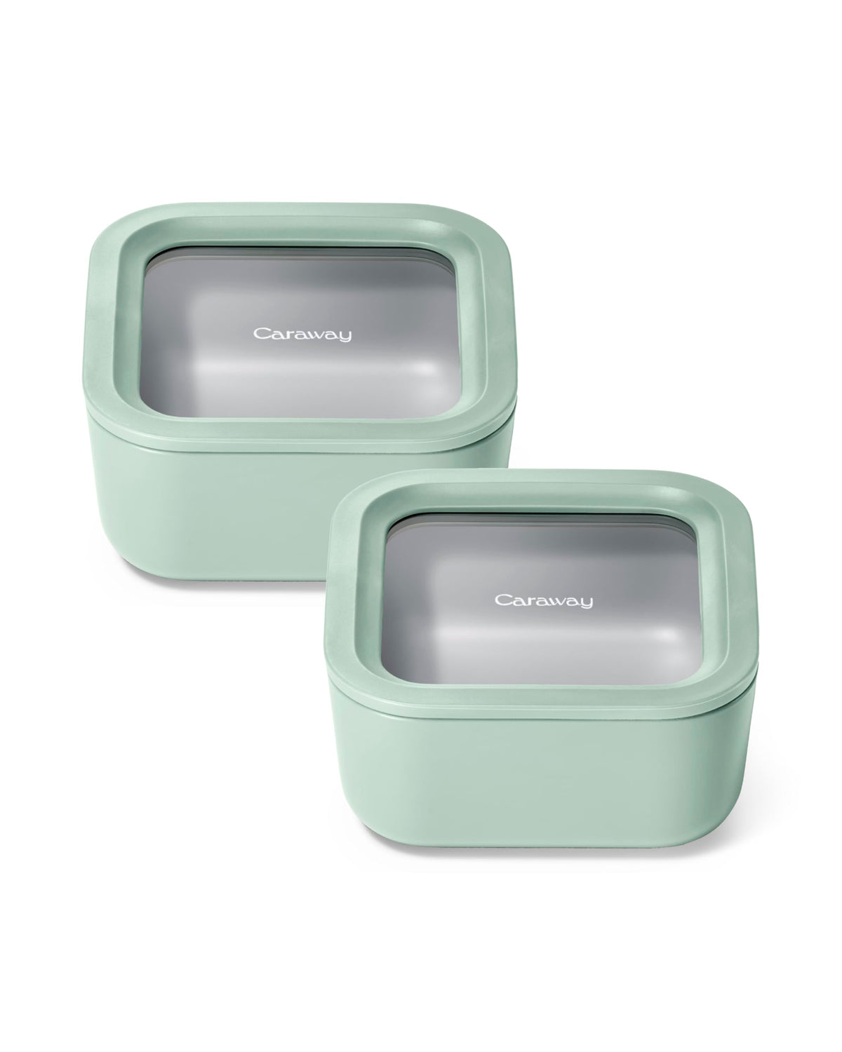 Caraway 6-Piece Glass Food Storage Container Set