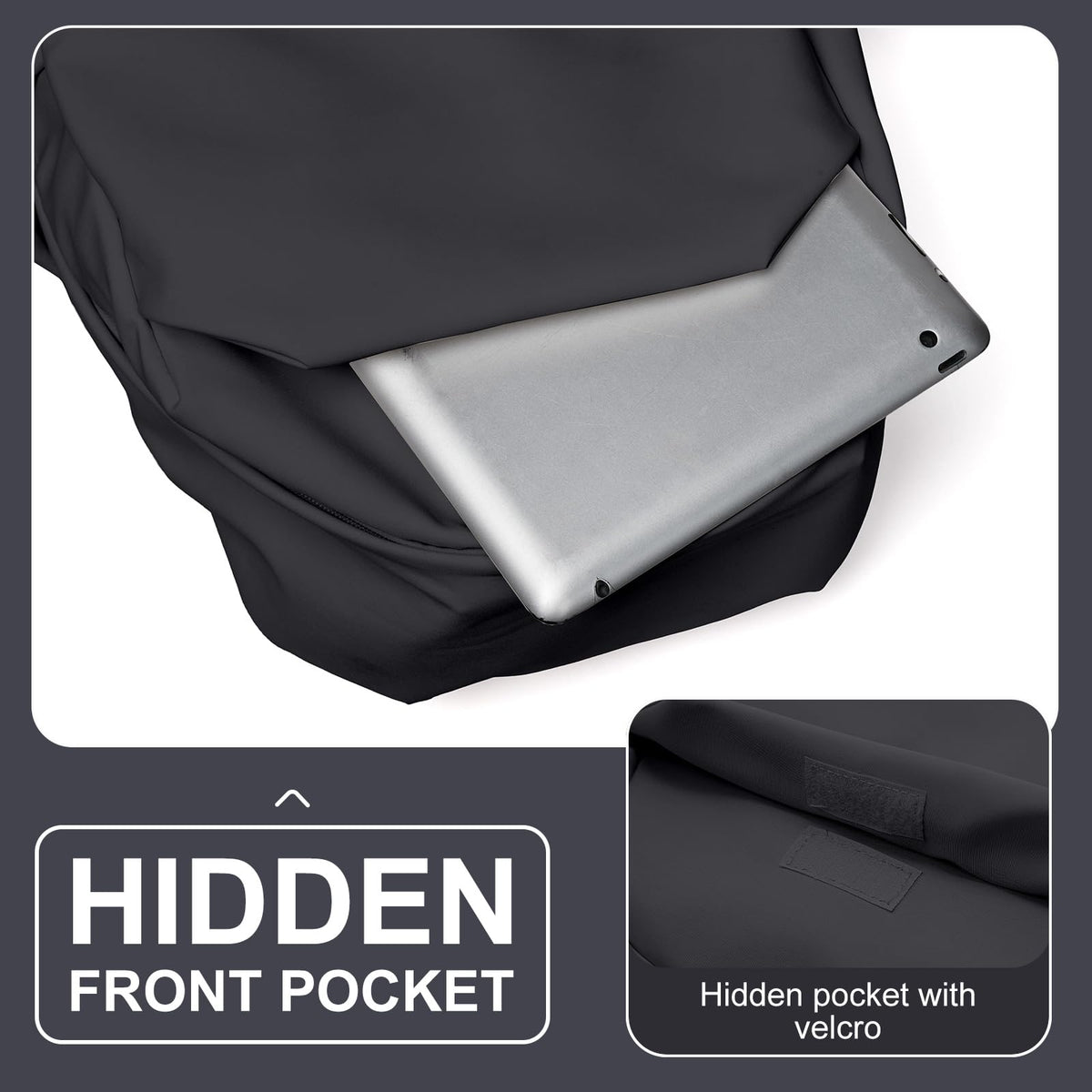 Backpacks For School Bag School Backpack For College Backpacks Bookbag For Women Waterproof Gym Backpack For Men Book Bags Small Simple Backpack Grey