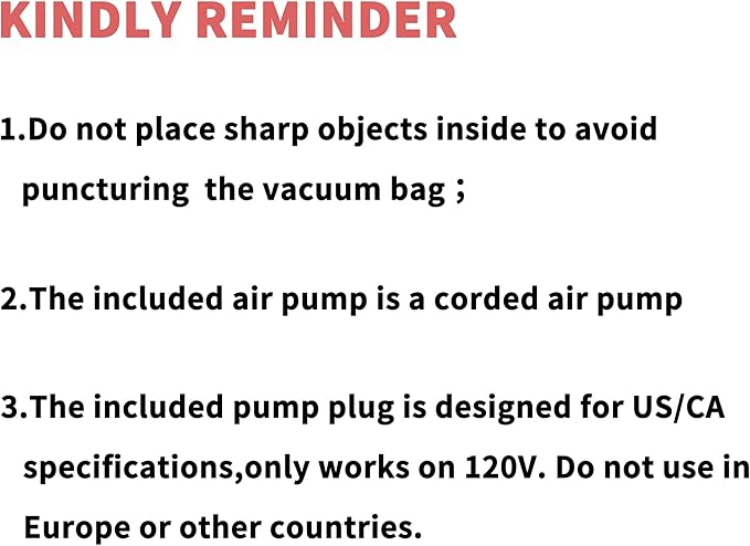 YEEKORO Vacuum Bag for Travel, Professional IPX8 Waterproof Reusable Vacuum Compression Bags for Travel Suitcases, Durable Space Saver Bag(2 PACK,With Pump)