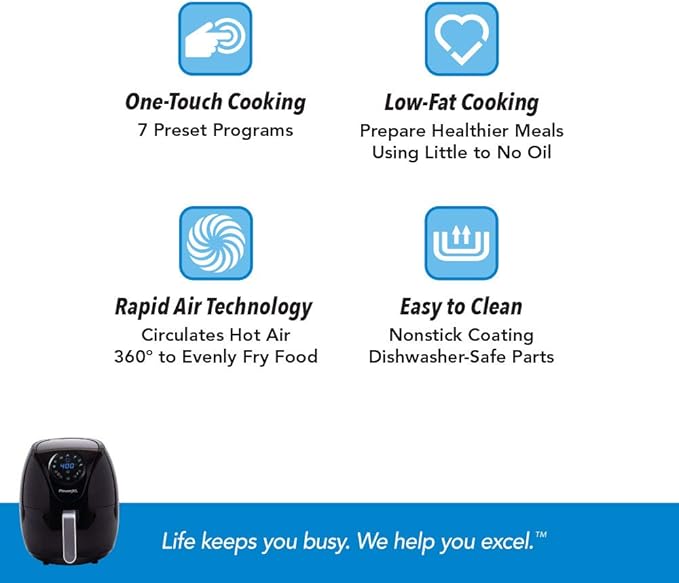 PowerXL 7QT Air Fryer Maxx Classic