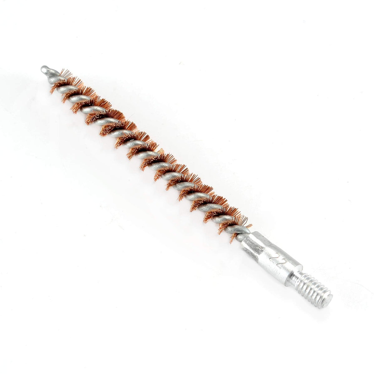 BOOSTEADY 5 Pcs Phosphor Bristle Bronze Bore Gun Cleaning Brush for Pistol Shotgun with 50 Professional Square Patches Multi-Caliber
