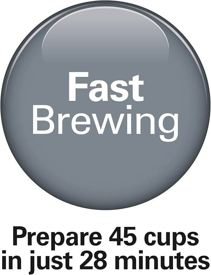 Hamilton Beach 45 Cup Fast Brew Coffee Urn and Hot Beverage Dispenser