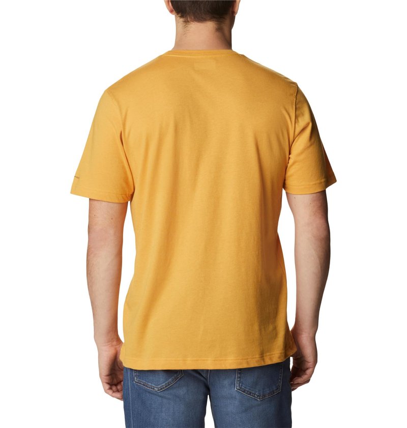 Columbia Men's Thistletown Hills Short Sleeve, Raw Honey, Medium