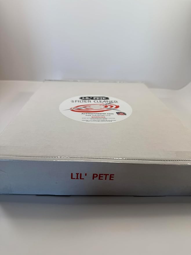 LIL PETE Air Filter Cleaner by Pete Industries – Cleans 1.5″–4″ ID Filters –