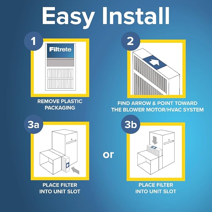 Filtrete 20x25x4, AC Furnace Air Filter, MPR 1550 DP, Healthy Living Ultra