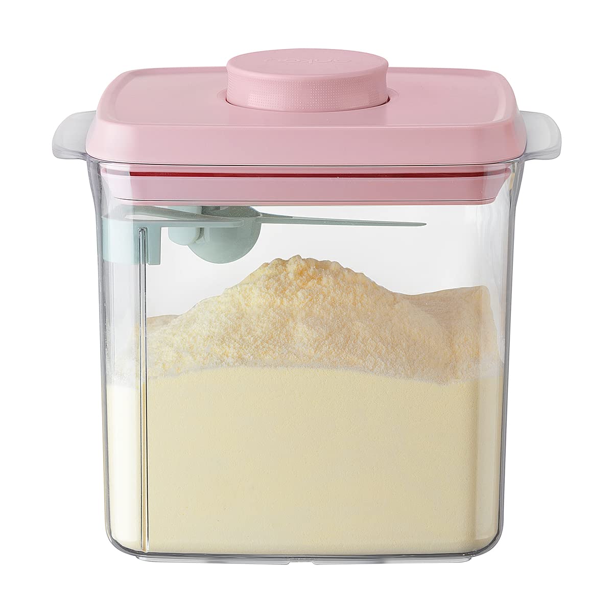 Ankou 400ml Meal Prep Container Set of 4 Pink Tritan Plastic Food Storage Containers with Lids, Airtight Leakproof Pop Top Lid Bowl for Breakfast Leftovers