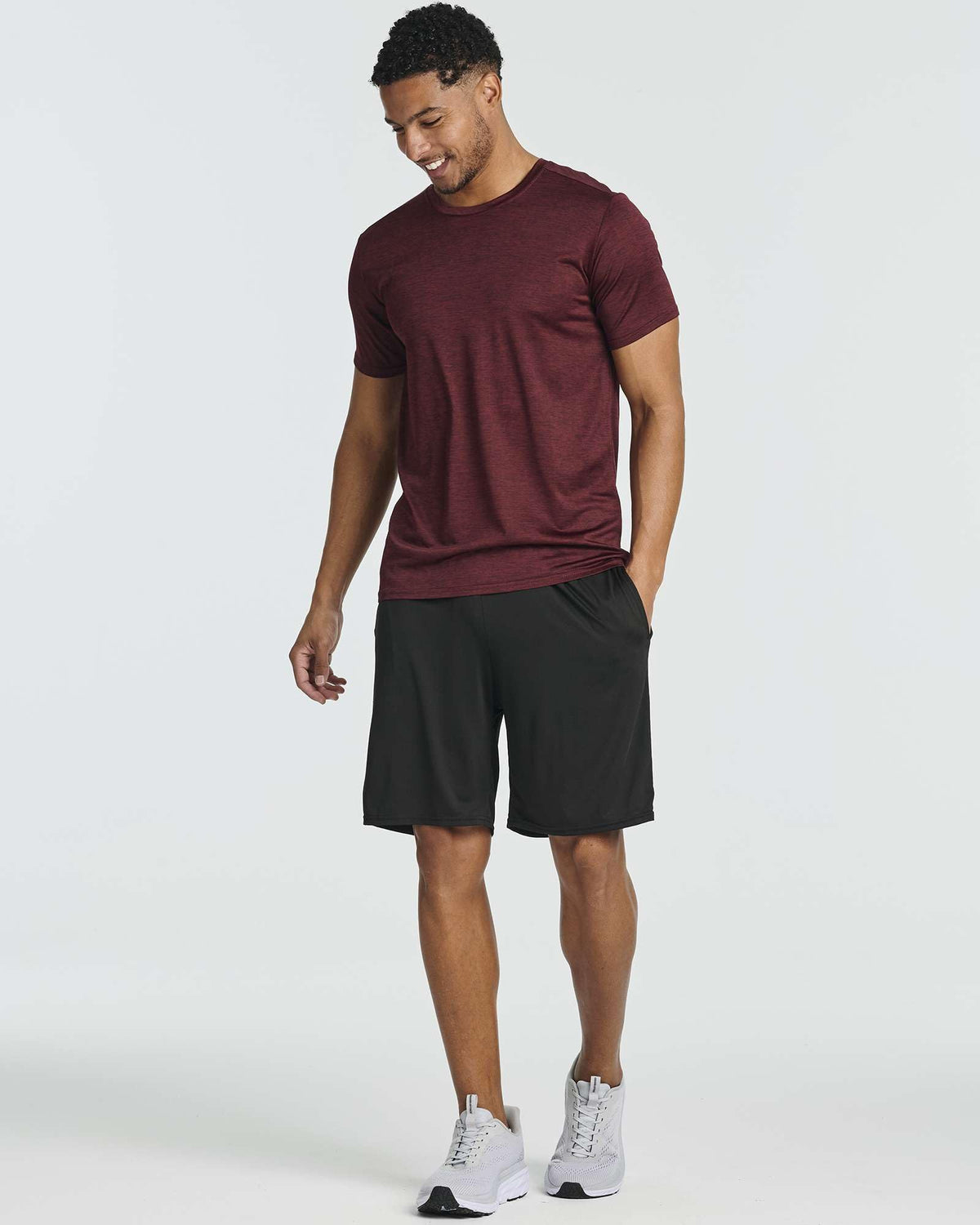 5 Pack Men's Dry Fit Short Sleeve T-Shirt Gym Workout Athletic Running Tee