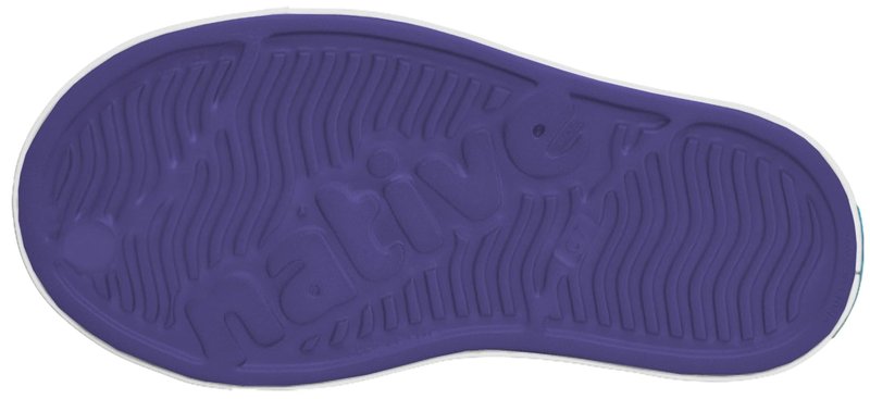 Native Shoes Unisex-Kids Jefferson Sneakers, Glamour Purple/Shell White, 12 Little Kid
