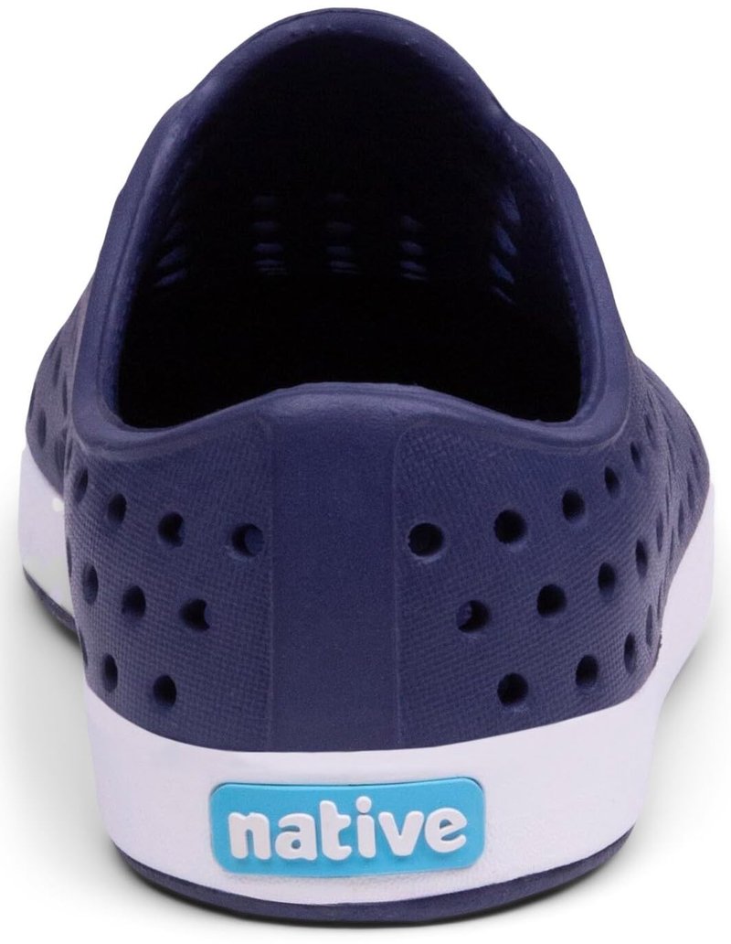 Native Shoes Unisex-Kids Jefferson Sneakers, Regatta Blue/Shell White, 12 Little Kid