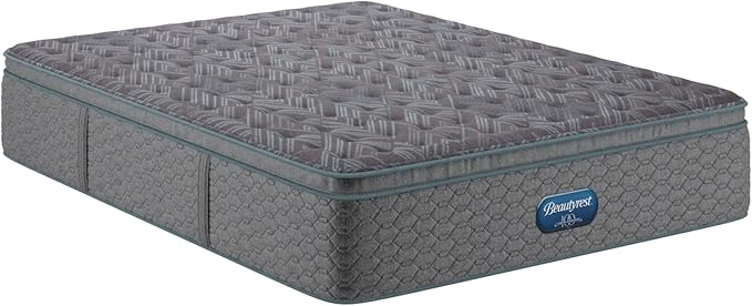 Beautyrest Prime Dream Medium Pillow Top 14.25" Mattress - Cal King - Durable Pocketed Coil, Support, Pressure Relief, Cooling, Motion Separation; 100 Night Sleep Trial and 10 Year Warranty