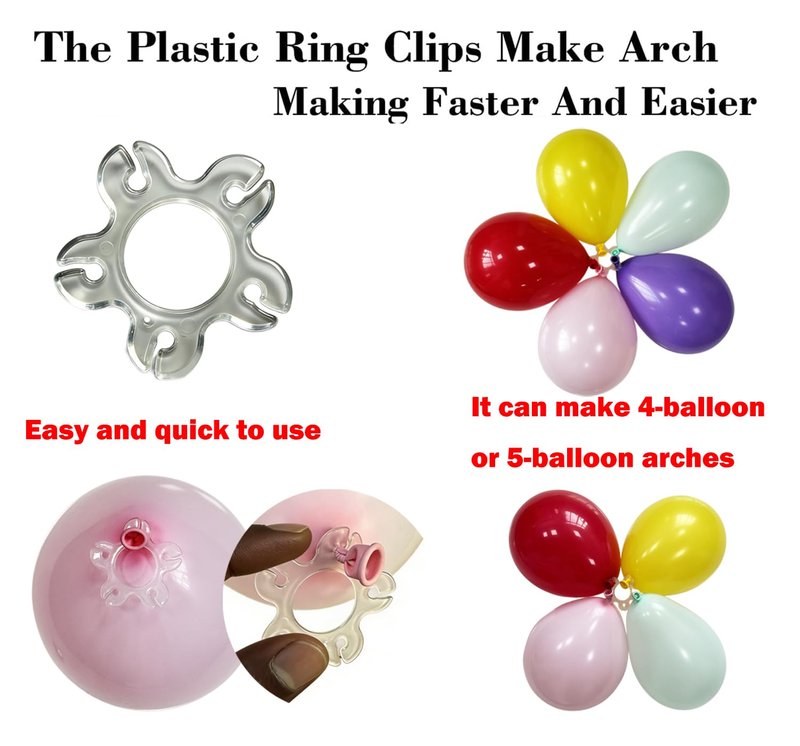 LANGXUN 12ft Table Balloon Arch Stand Kit for Party Decorations, Arco de Globos Para Mesa for Birthday Wedding Graduation Easter Engagement Decor Baby Shower Party Supplies