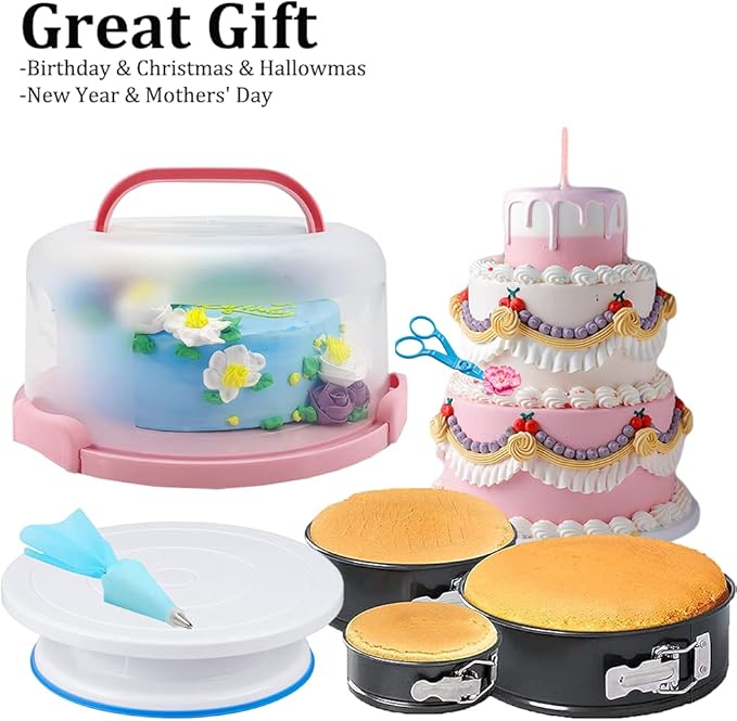 Gawren-H&E Cake Decorating Kit-Baking Supplies and Cake Decorating Supplies