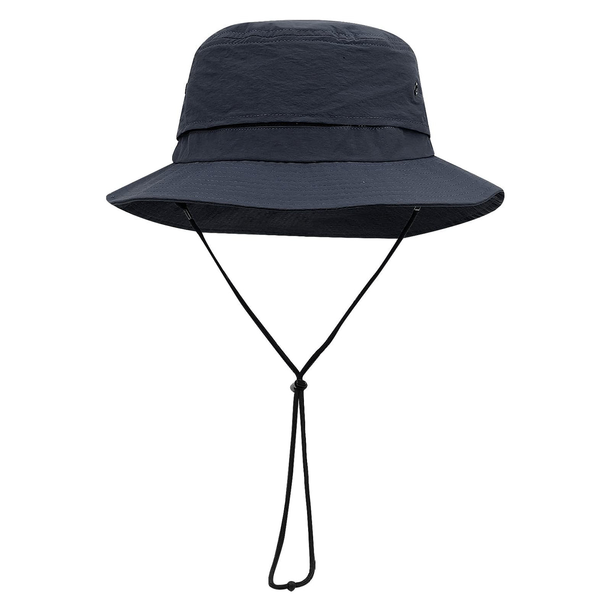 Croogo Waterproof Sun Hat Mesh Bucket Hat Packable Fishing Lightweight Hiking Outdoor Cap Summer Safari Boonie Hat,Blue-AFH02