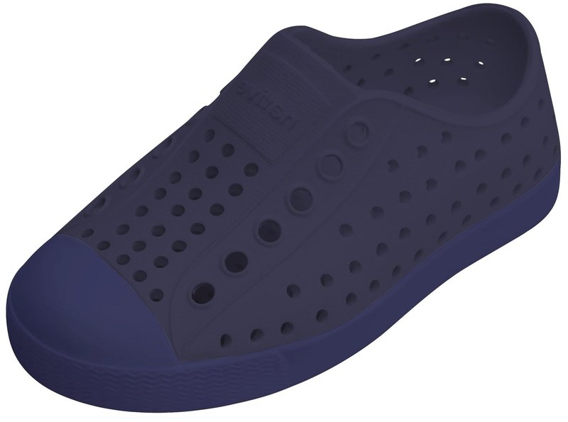 Native Shoes Unisex-Kids Jefferson Sneakers, Horizon Blue/Regatta Blue, 2 Little Kid