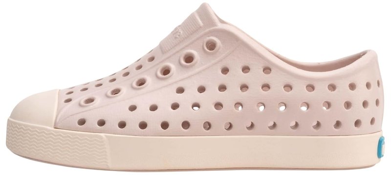 Native Shoes Unisex-Kids Jefferson Sneakers, Dust Pink/Lint Pink, 4 Big Kid