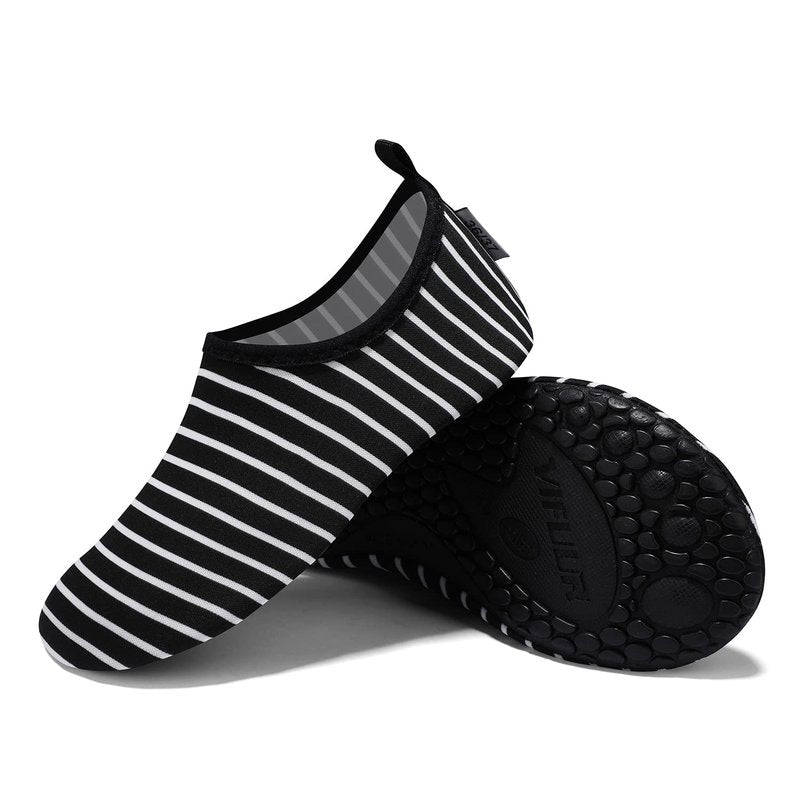 VIFUUR Water Sports Unisex Shoes BlackStripes - 11-12 W US / 9.5-10.5 M US (42-43)