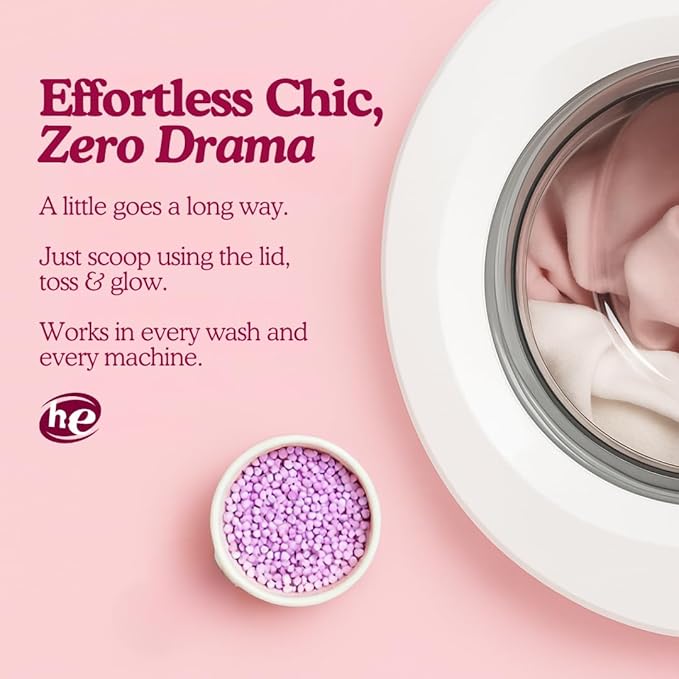 Glory Days In-Wash Scent Booster – Violet Hour (Lavender) | Chic Laundry Beads for Long-Lasting Fragrance | Plant-Conscious, Plastic-Free, 21 Washes