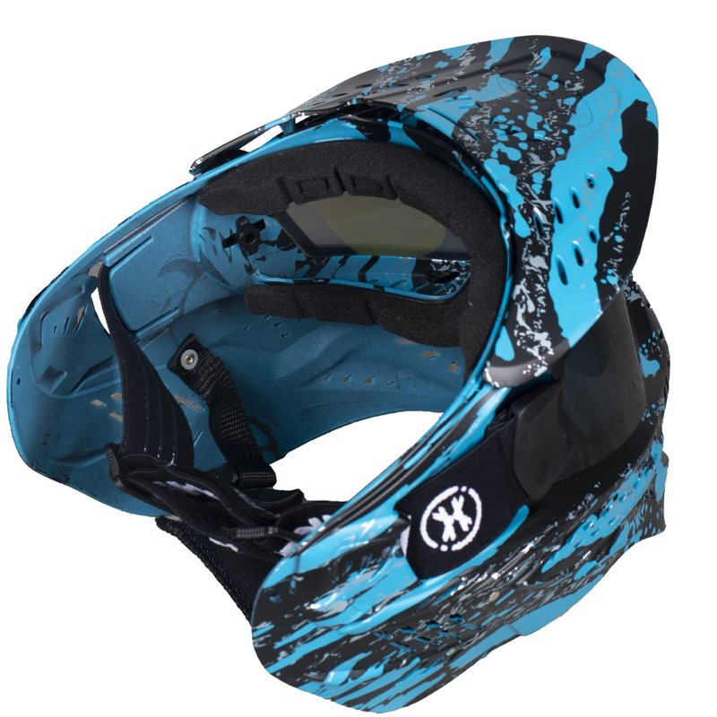 HK Army HSTL Paintball Goggle - Fracture Black/Turquoise