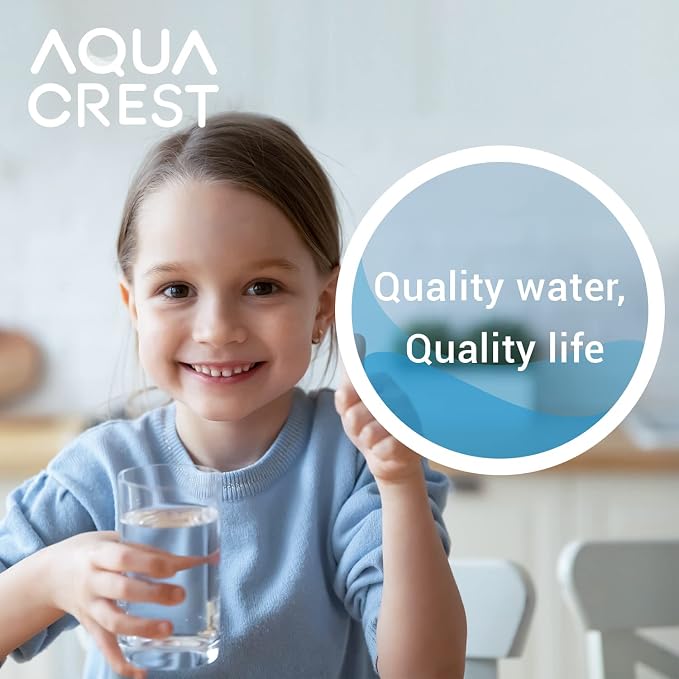 AQUA CREST FQSLF, FQSVF Under Sink Water Filter, Replacement