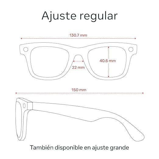 Ray-Ban Meta (Gen 1), Wayfarer, Matte Black | Smart AI Glasses for Men, Women — 12 MP Camera, Open-Ear Speakers, Video Recording, Bluetooth — Polarized Gradient Graphite Lenses — Wearable Technology