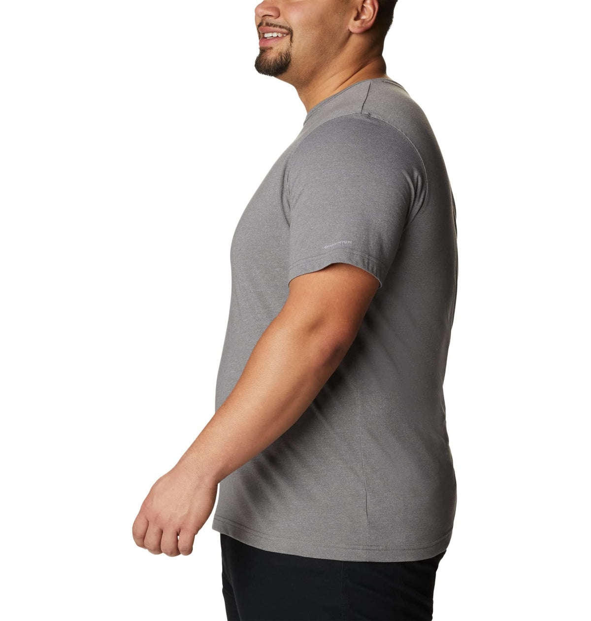 Columbia Mens Thistletown Hills Short Sleeve T-Shirt, City Grey Heather, 1X