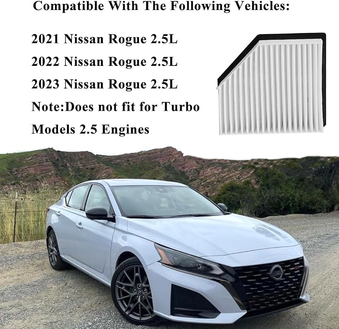 165466RA0A Engine Air Filter Compatible