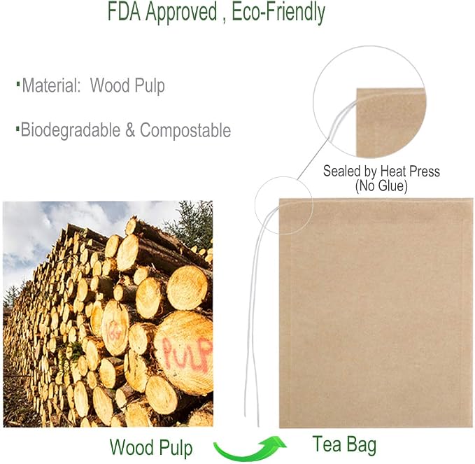 Eco-Fil Disposable Tea Filter Bags
