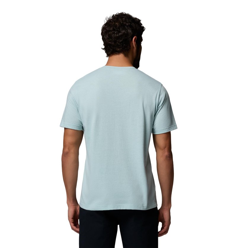Columbia Men's Thistletown Hills Short Sleeve T-Shirt, Crushed Blue/Heather, 3X Tall