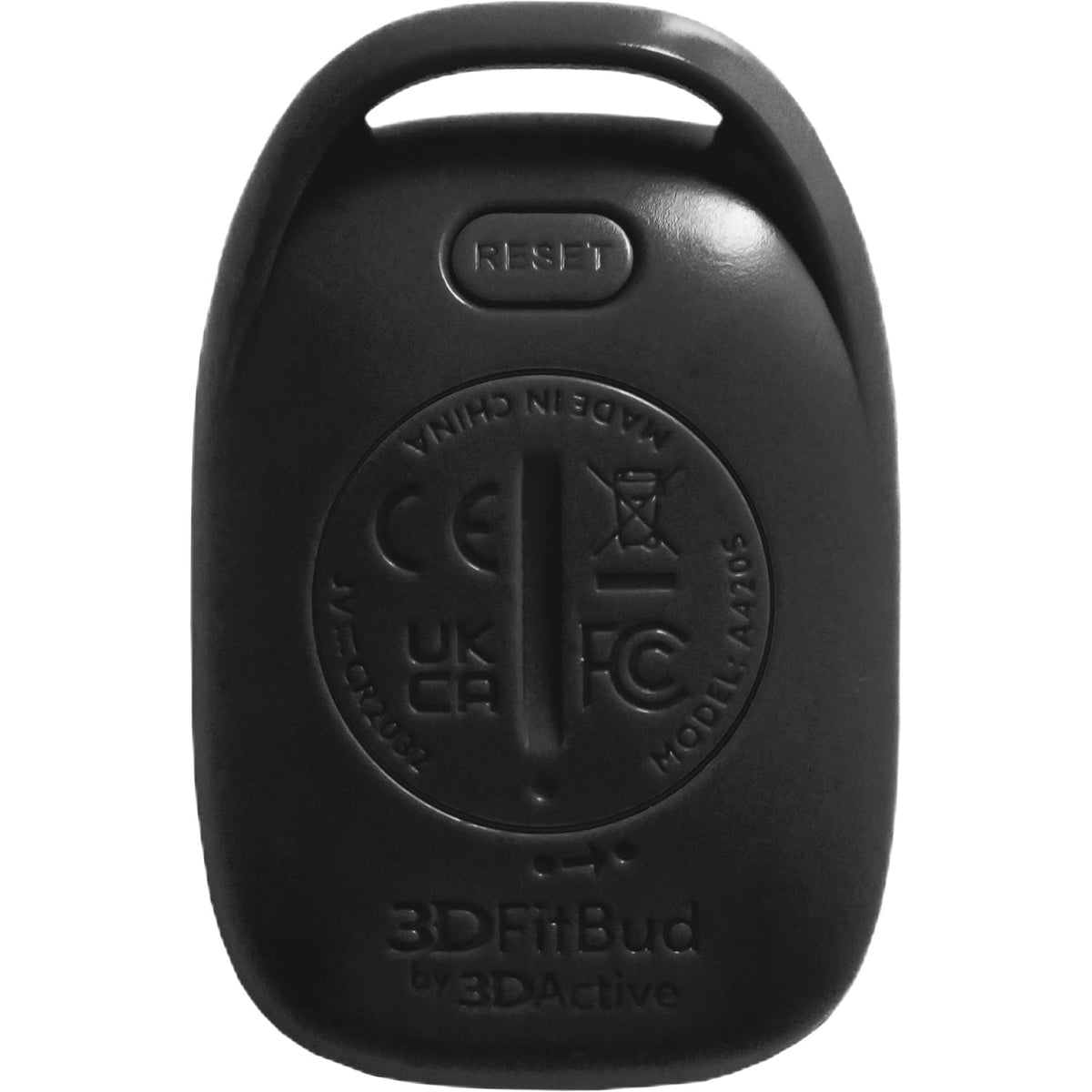 3DFitBud Simple Step Counter Walking 3D Pedometer by 3DActive with Clip, Lanyard Accurate Step Tracker Large Display, Easy to Use for Kids Men Women Adult Seniors Daily Step Tracking - A420S - Black