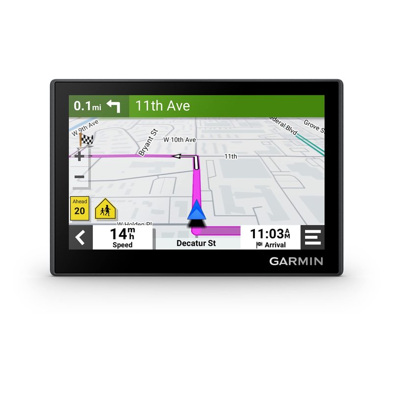 Garmin Drive™ 53 GPS Navigator, High-Resolution Touchscreen, Simple On-Screen Menus and Easy-to-See Maps, Driver Alerts (Renewed)