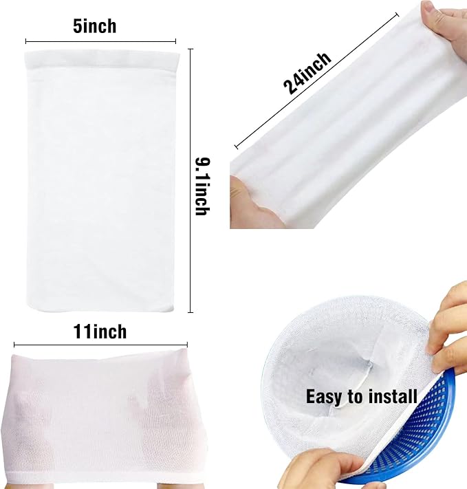 80PCS Pool Skimmer Filter Socks