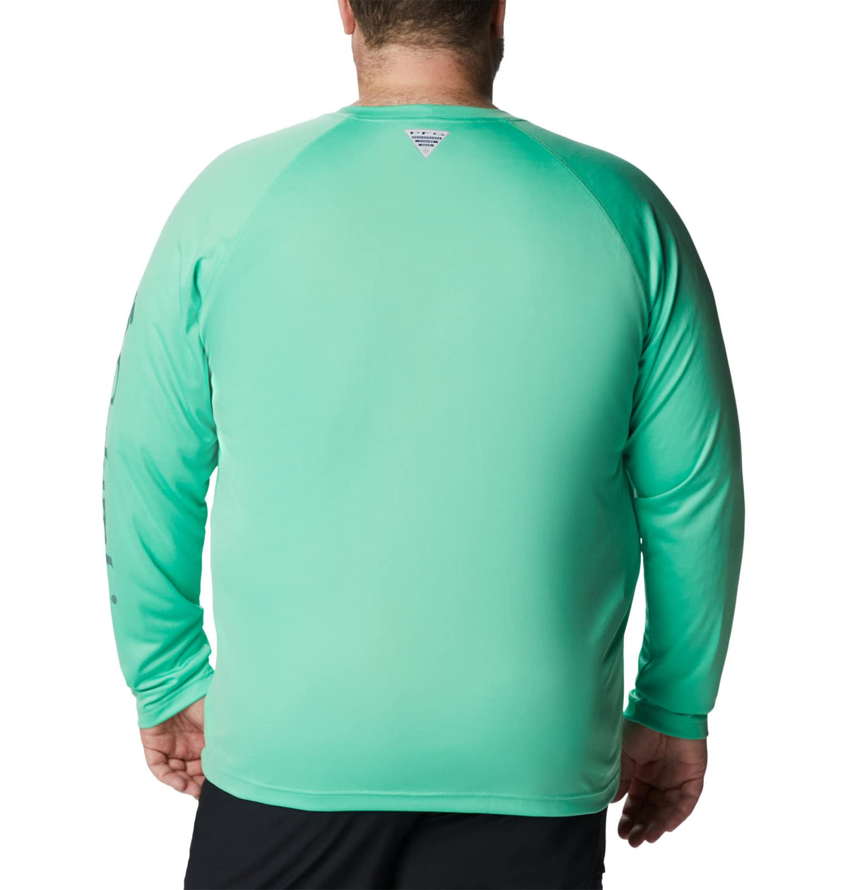 Columbia Men's Terminal Tackle Long Sleeve Shirt, Light Jade/Metal Logo, 3X Big
